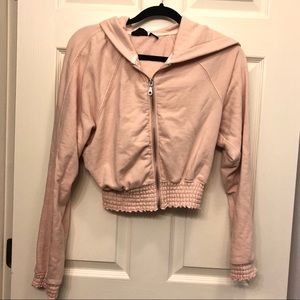 URBAN OUTFITTERS Cropped Zip Up Hoodie